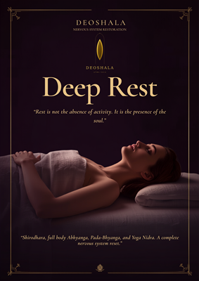 RITUAL 09: Deep Rest- nervous system restoration