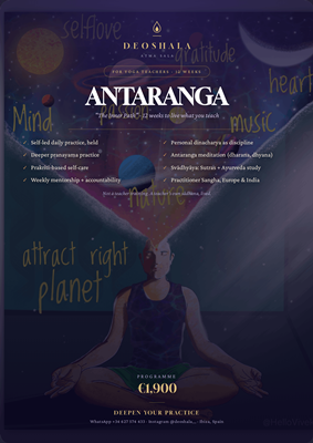 ANTARANGA · 12 Weeks (for yoga teachers)
