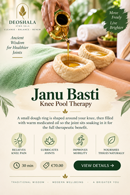 Janu Basti · Knee Pool Therapy