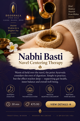 Nabhi Basti · Navel Centering Therapy