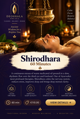 Shirodhara - 60 Minutes