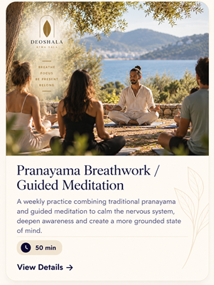 Pranayama and meditation