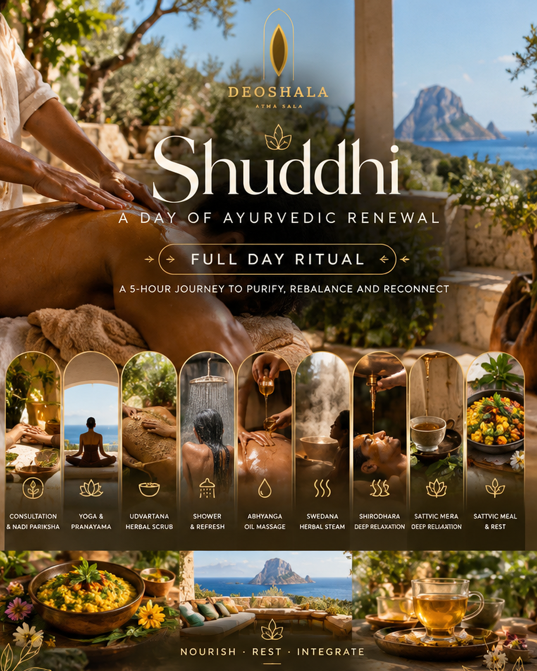 SHUDDHI · A DAY OF AYURVEDIC RENEWAL