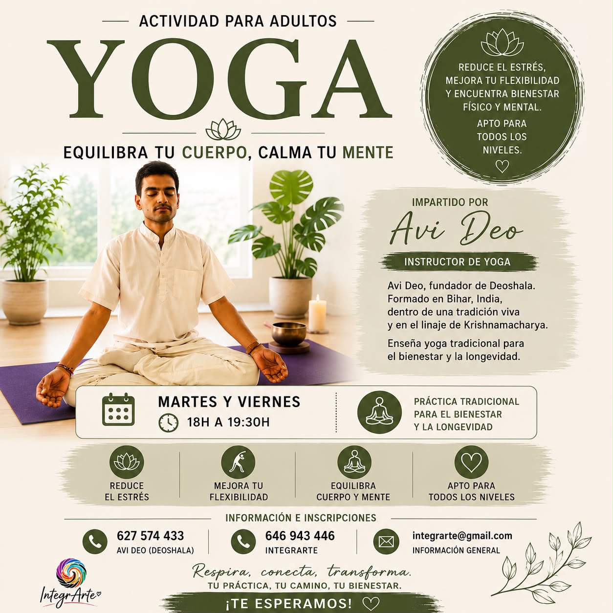 Traditional Himalayan Yoga class